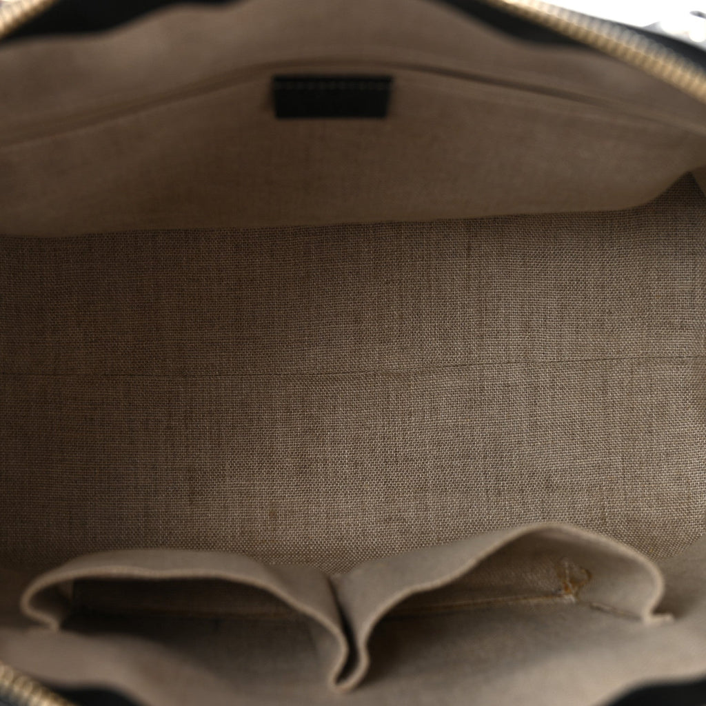 Soft Microguccissima Dome Satchel Black