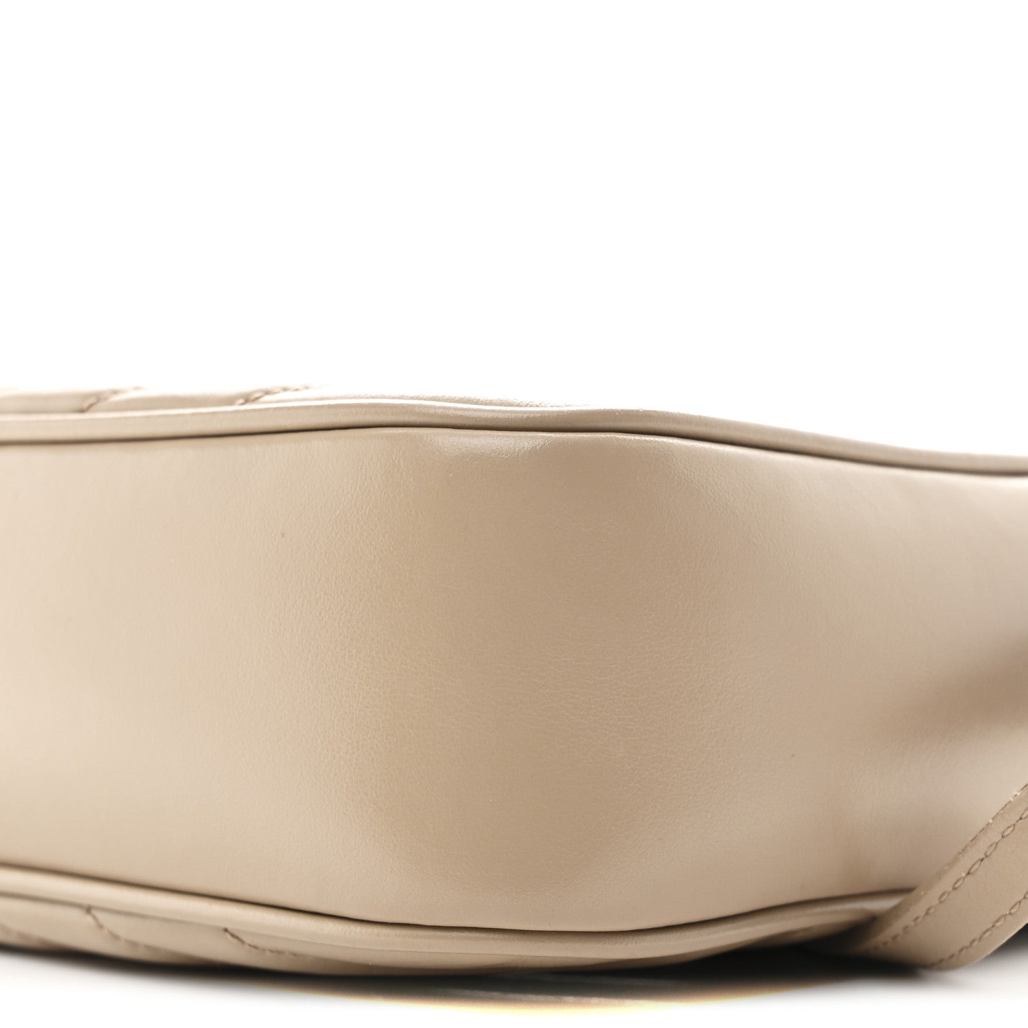 Calfskin Matelasse Monogram Lou Camera Bag Nude Powder