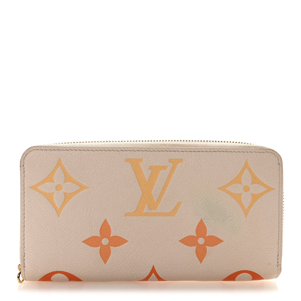 Empreinte Monogram Giant Zippy Wallet Degrade Natural