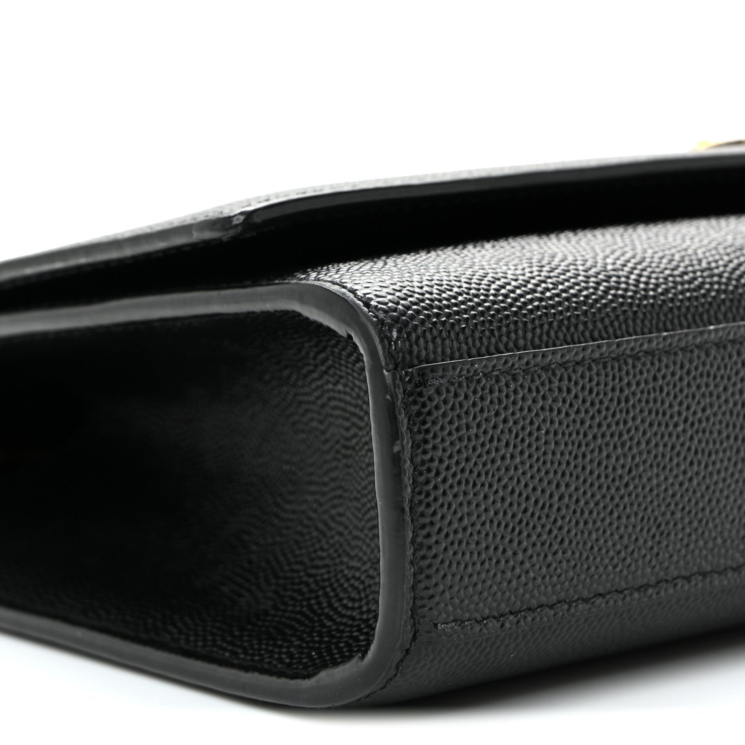 Grain De Poudre Medium Classic Monogram Kate Satchel Black