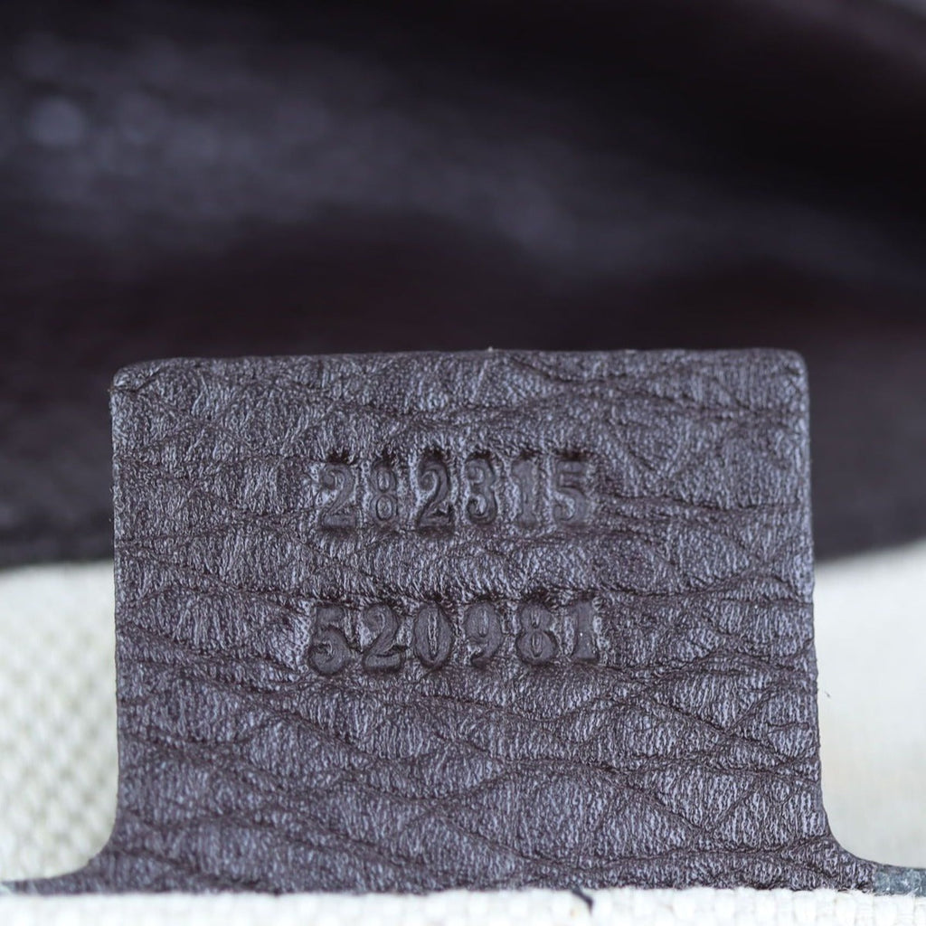 Gucci GG Canvas Diana Bamboo Shoulder Bag