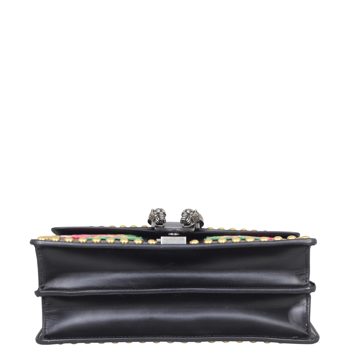 Gucci Floral Embroidered Studded Dionysus Small Shoulder Bag