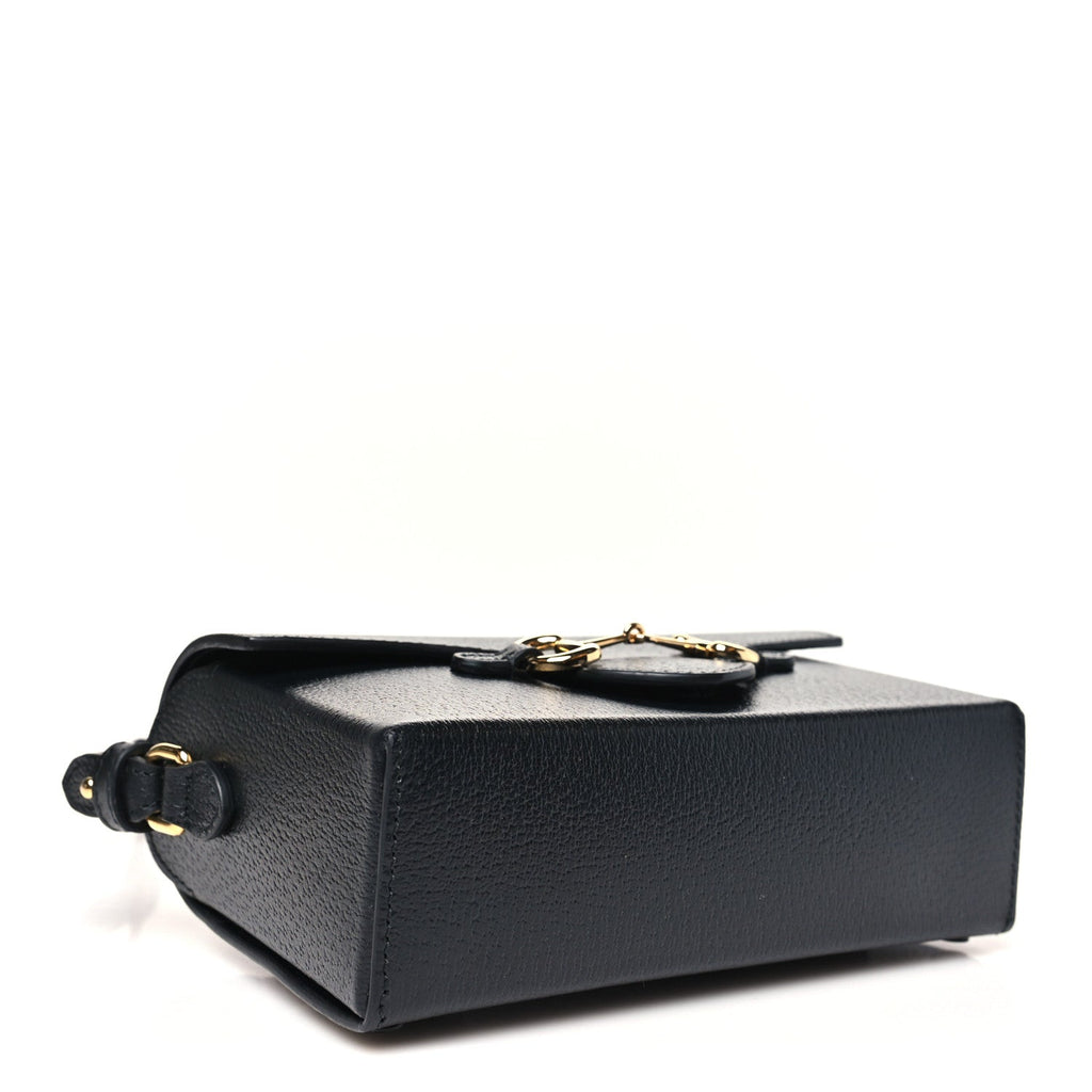 Calfskin Horsebit 1955 Shoulder Bag Black