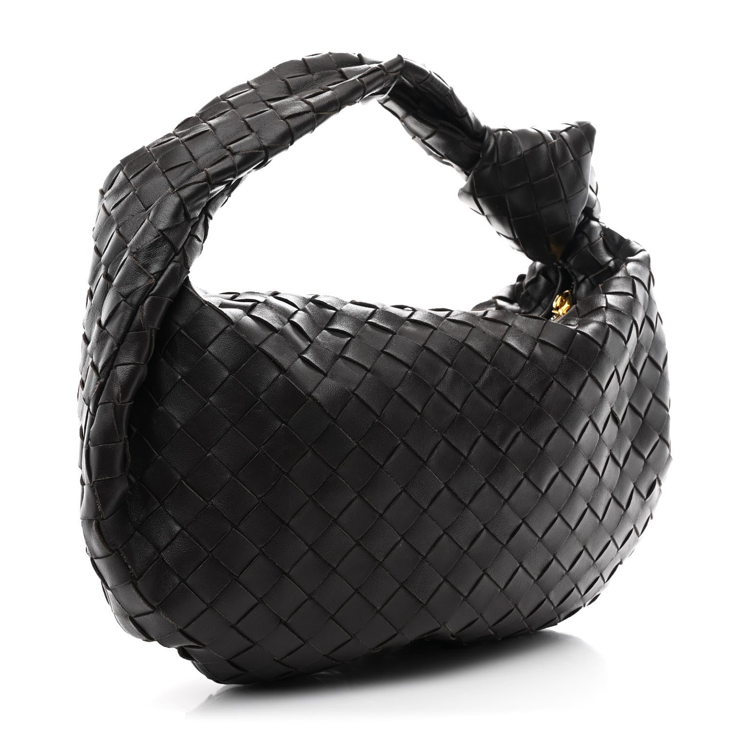 Nappa Intrecciato Teen Jodie Hobo Fondant