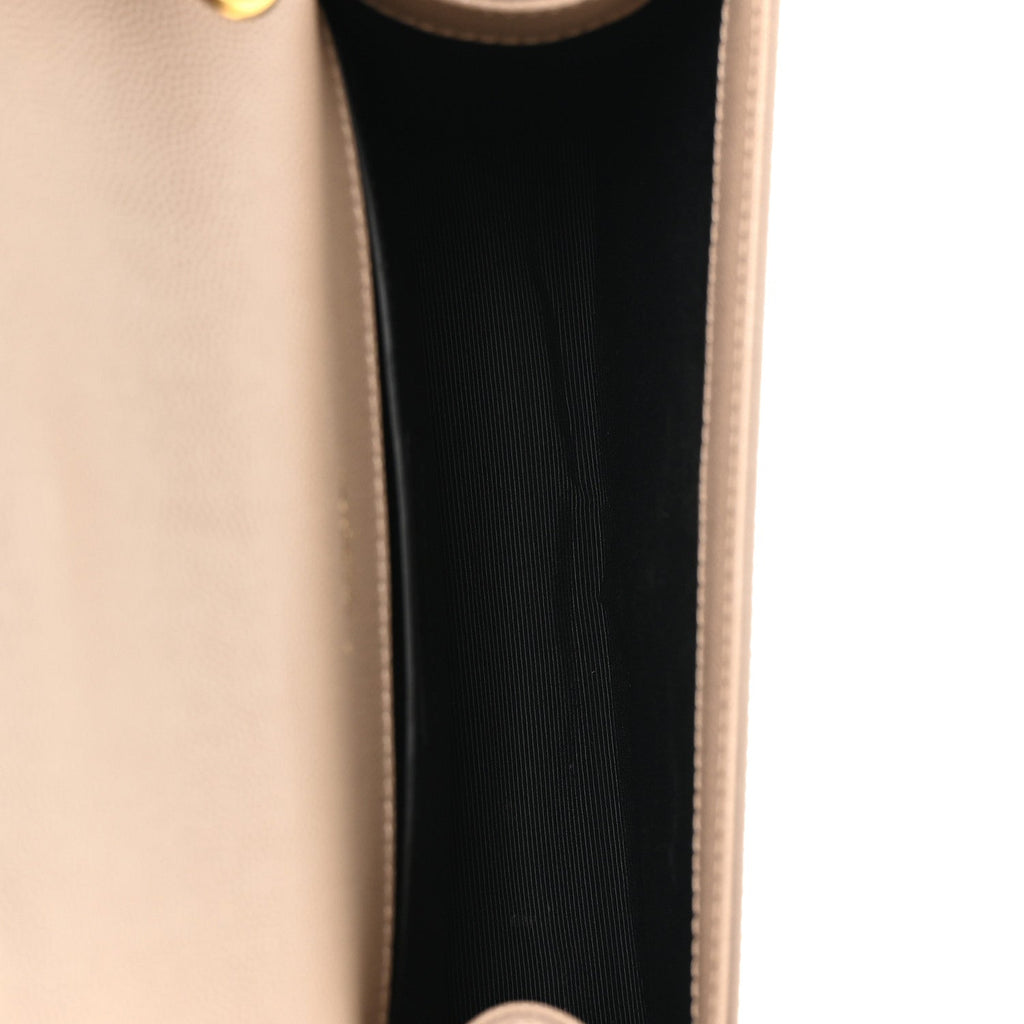 Grain De Poudre Small Monogram Kate Satchel Nude Powder