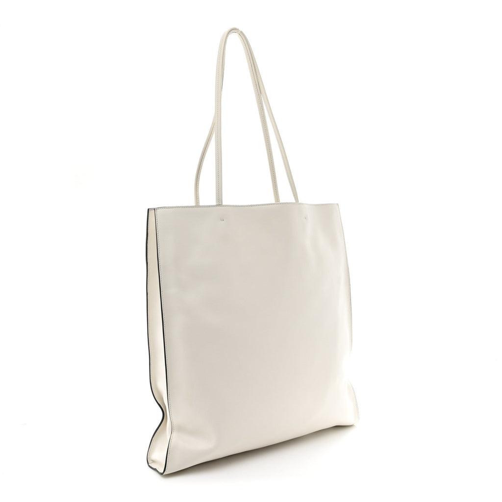 Softy Calfskin Tote White