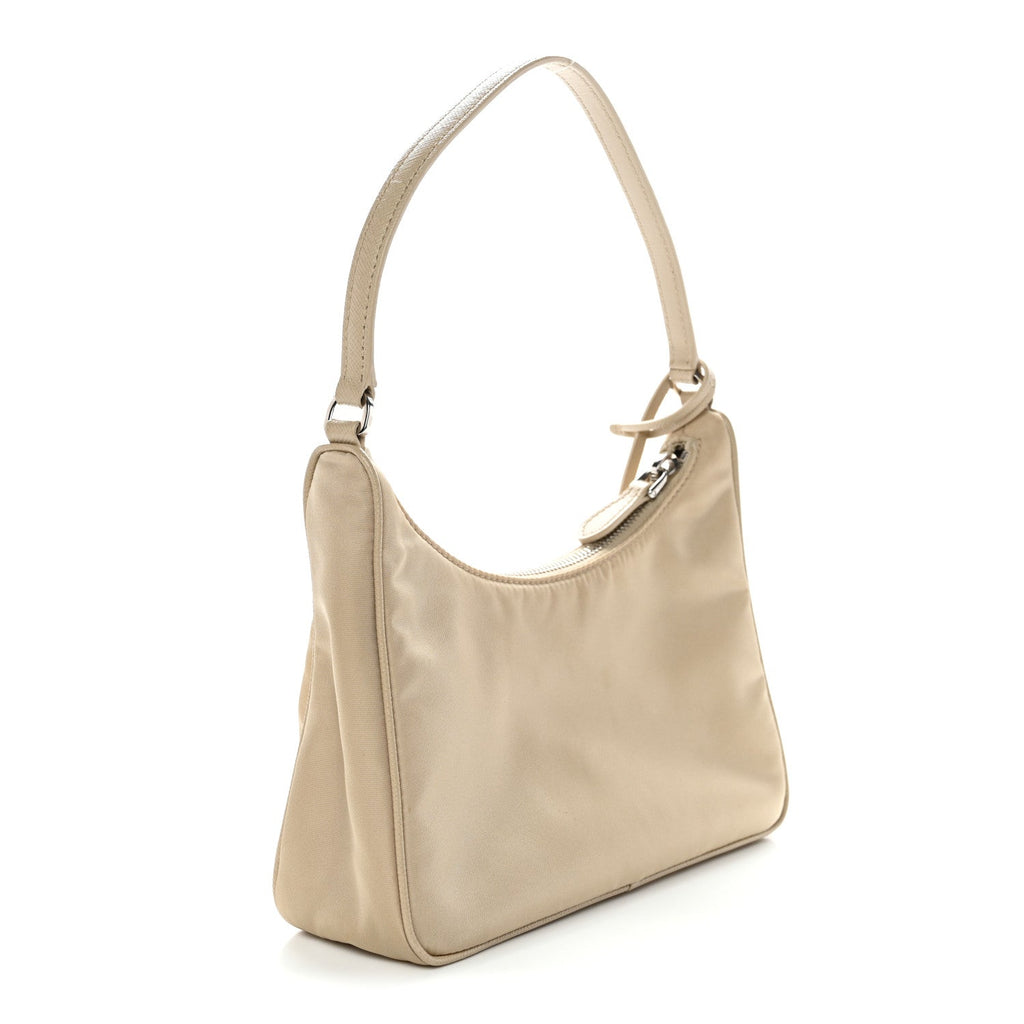 Re-Nylon Saffiano Mini Re-Edition 2005 Bag Deserto