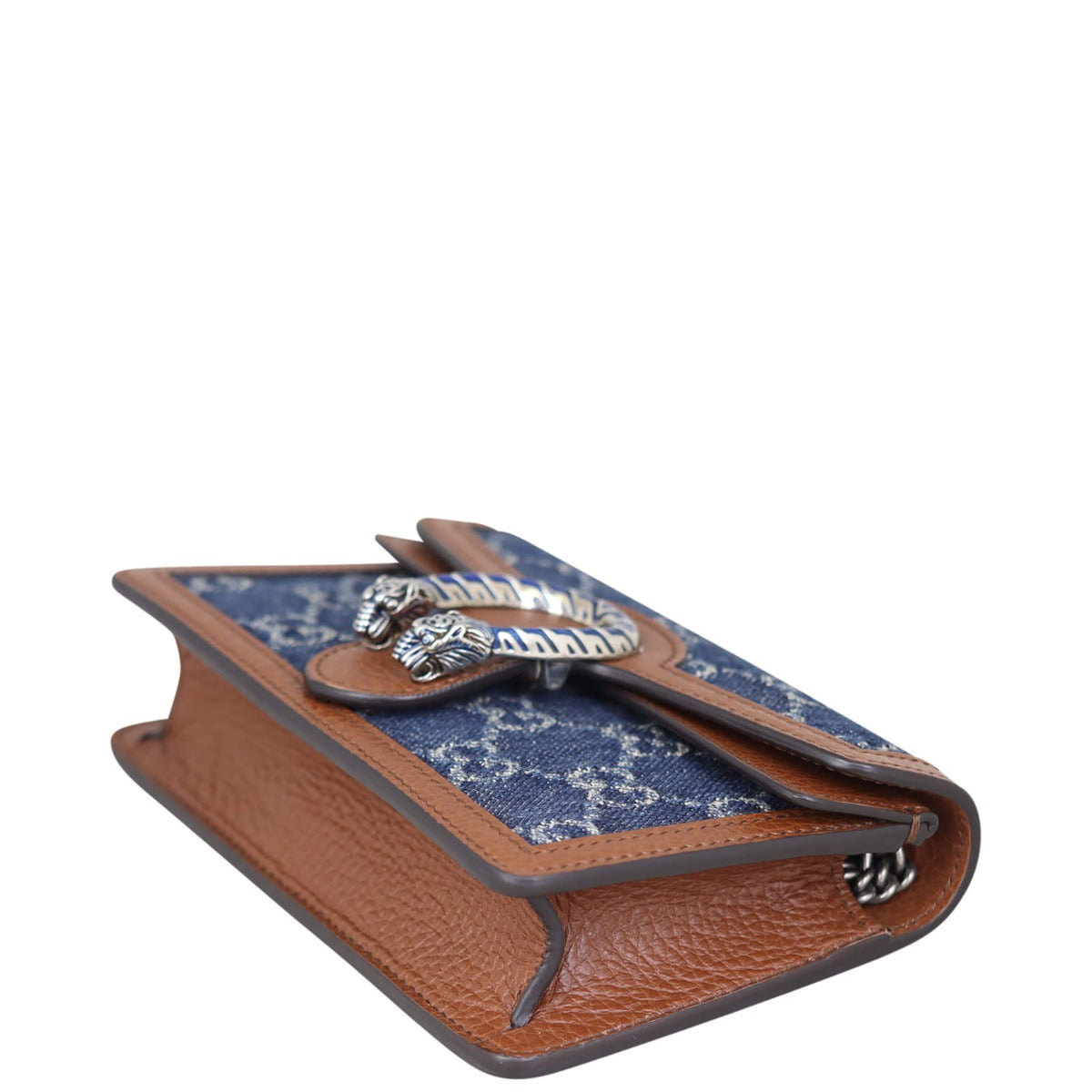 Gucci Dionysus GG Denim Super Mini Chain Bag