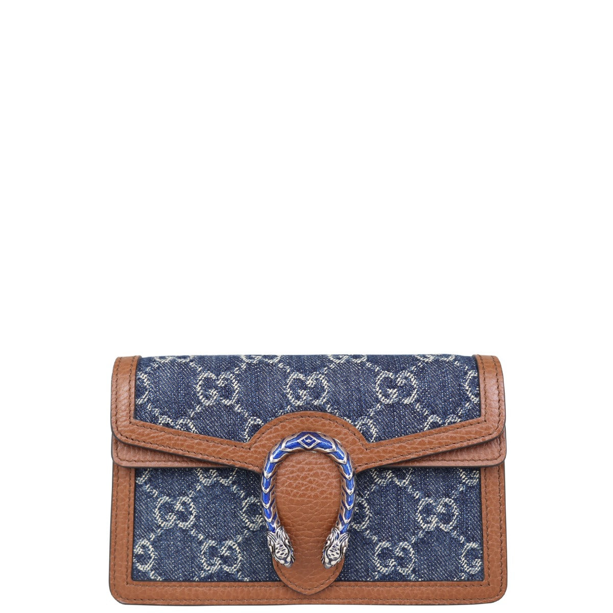 Gucci Dionysus GG Denim Super Mini Chain Bag