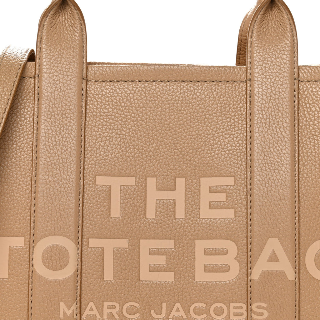 Grained Calfskin Medium The Tote Bag Camel