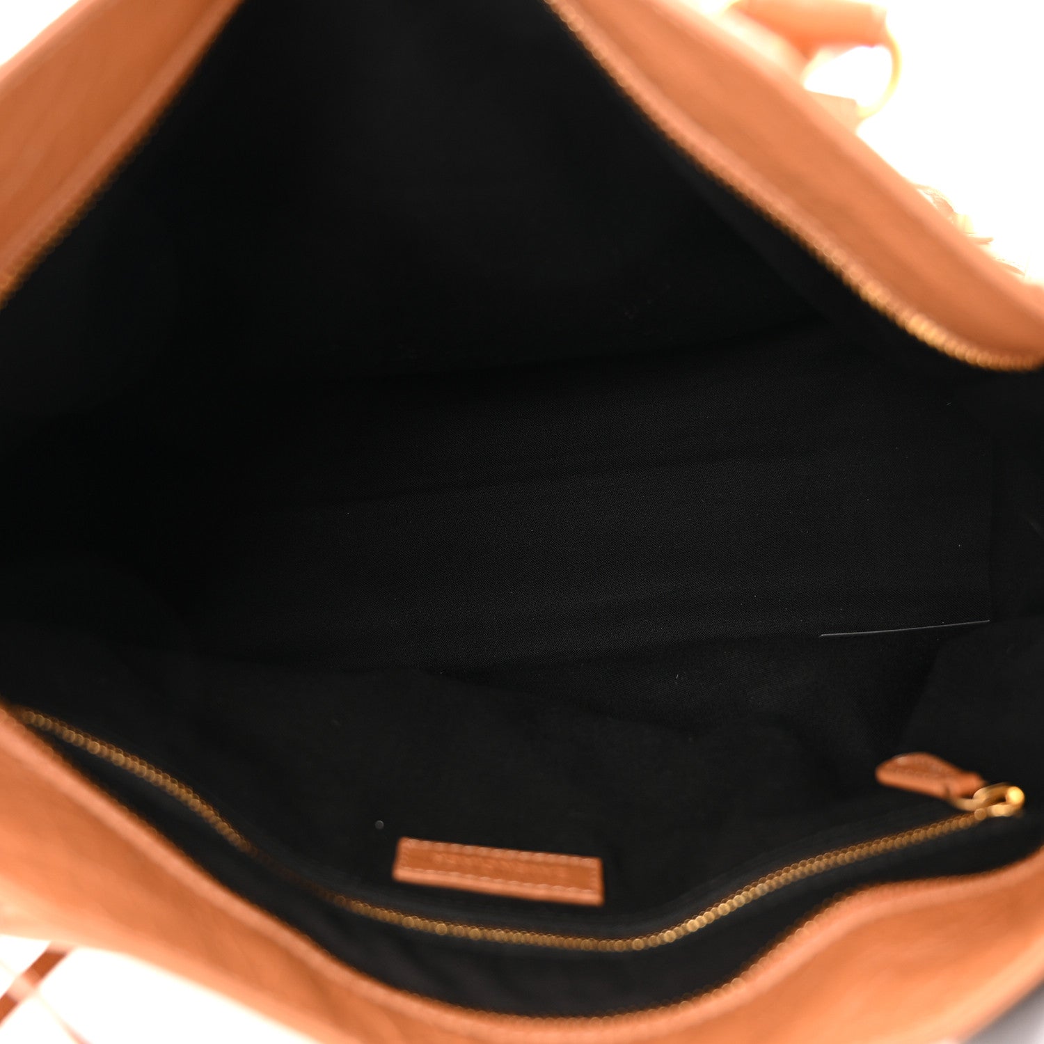 Agneau Arena Gold Hardware Medium Le City Camel