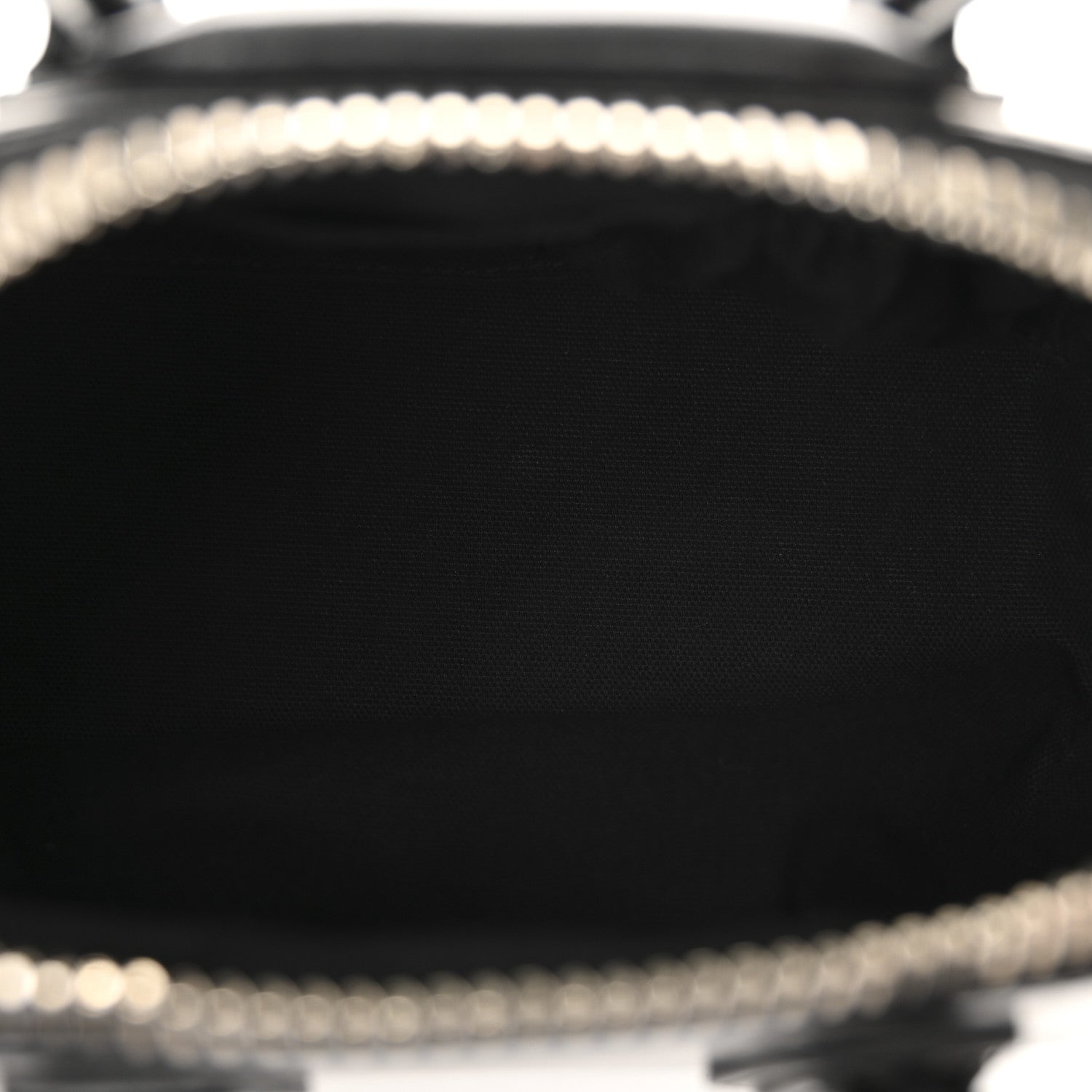 Shiny Lord Calfskin Mini Antigona Black