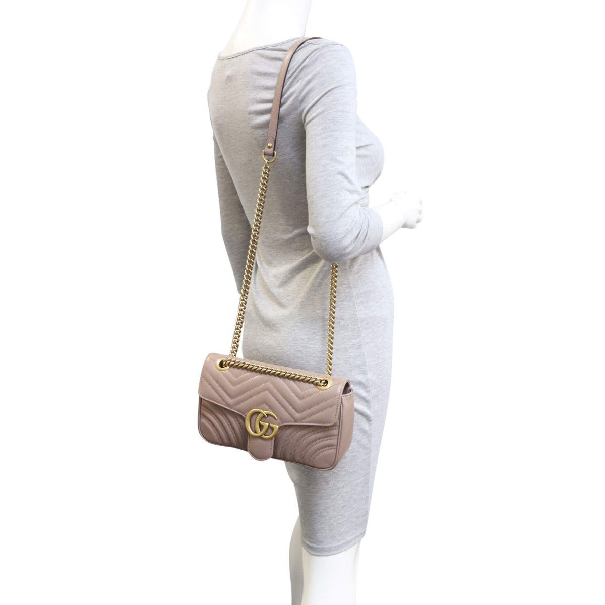 Gucci GG Marmont Matelasse Small Shoulder Bag