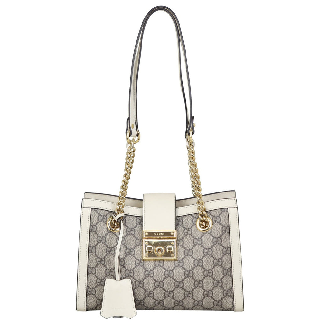 Gucci GG Supreme Small Padlock Tote
