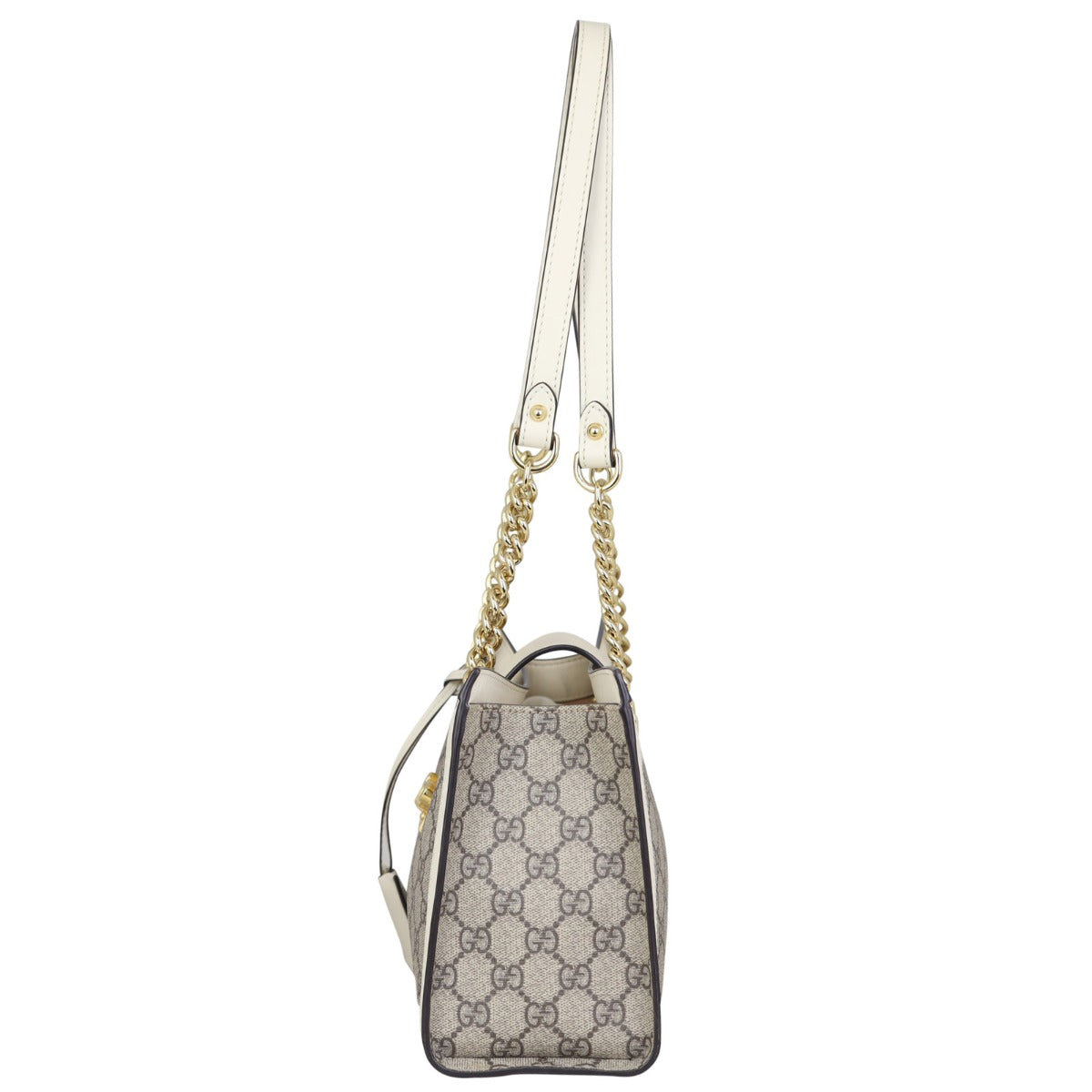Gucci GG Supreme Small Padlock Tote