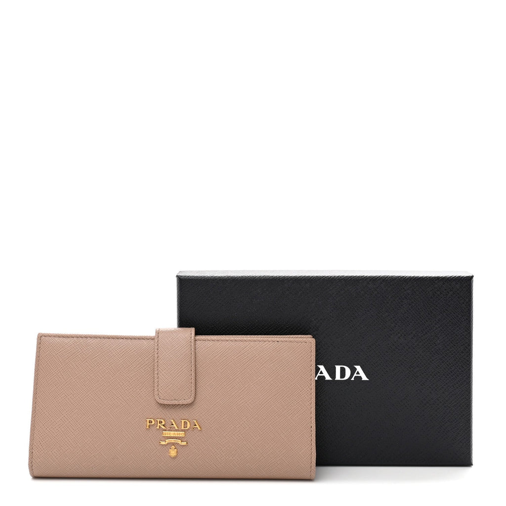 Saffiano Metal Large Wallet Cipria