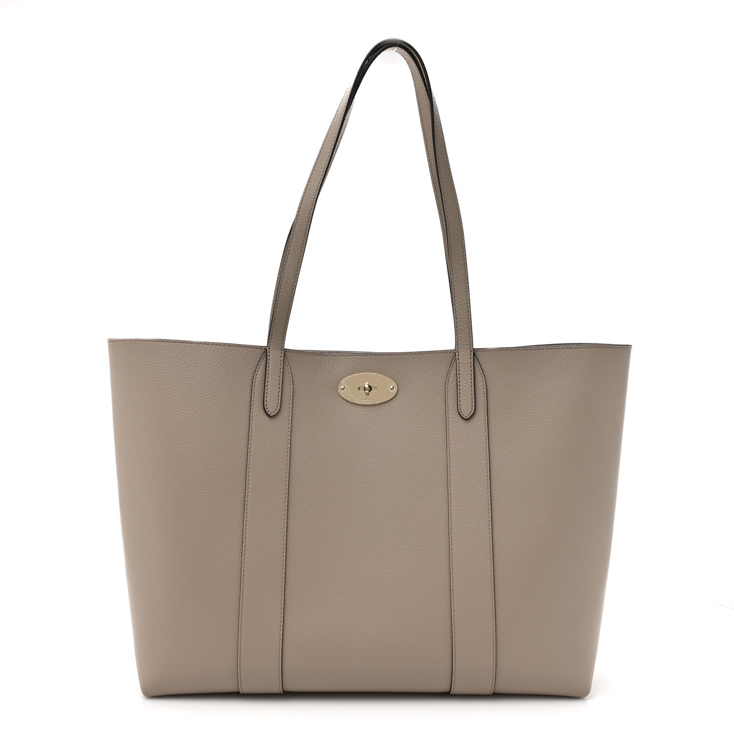 Small Classic Grain Bayswater Tote Cashmere Taupe
