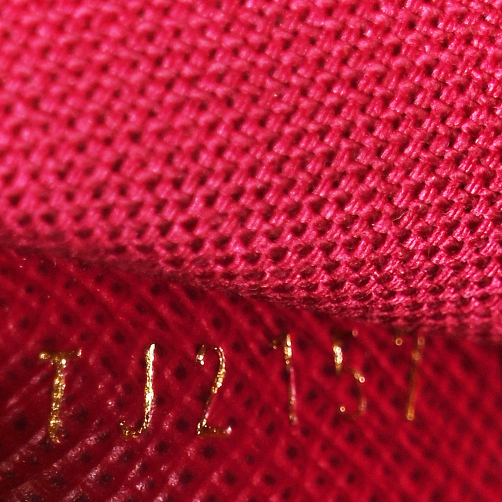 Monogram Pochette Felicie Chain Wallet Fuchsia