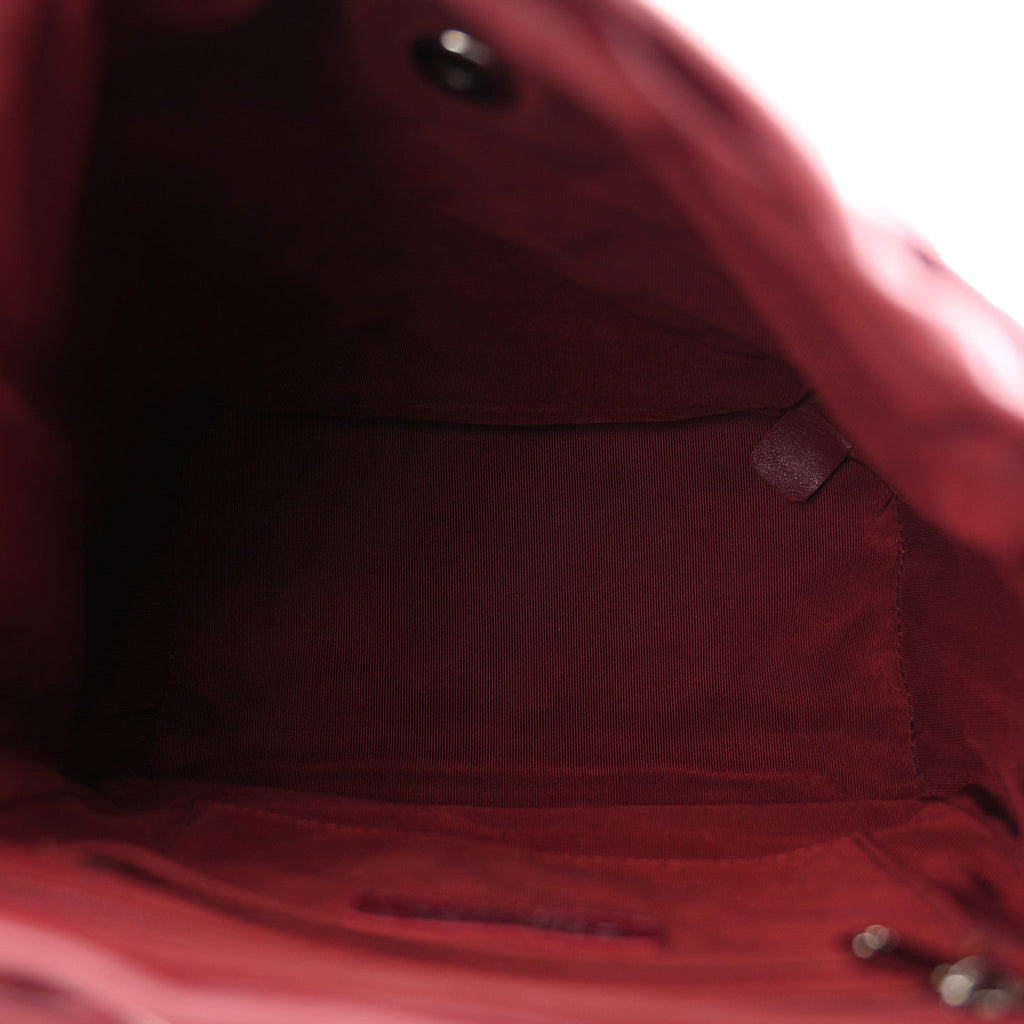 Lambskin Quilted Small Urban Spirit Backpack Red