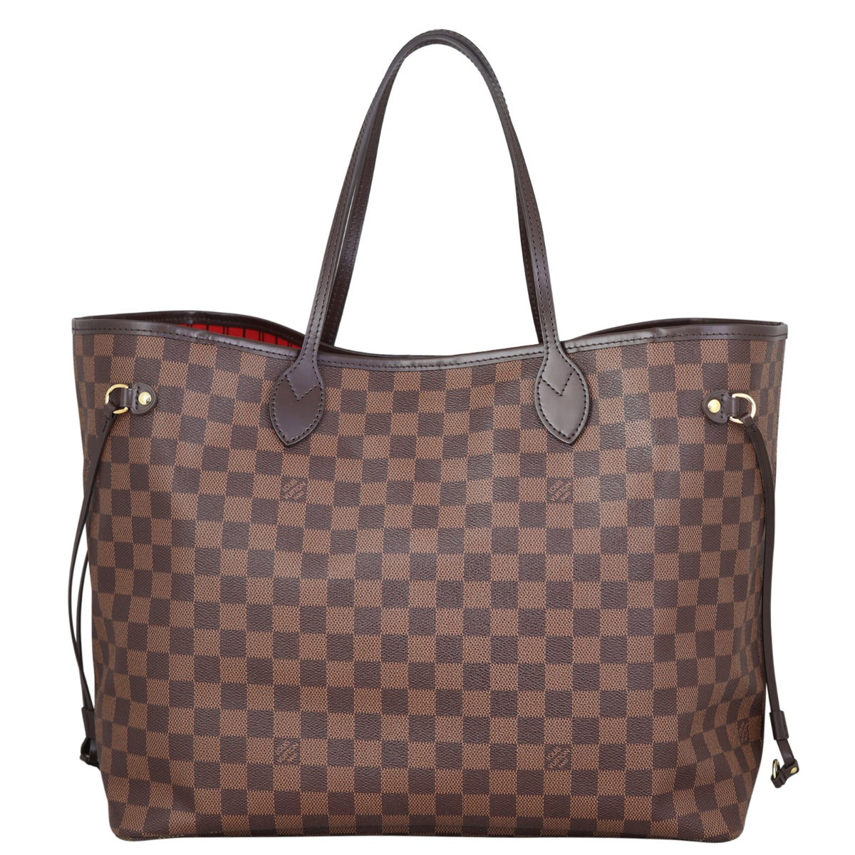 Louis Vuitton Neverfull GM Damier Ebene with Pouch