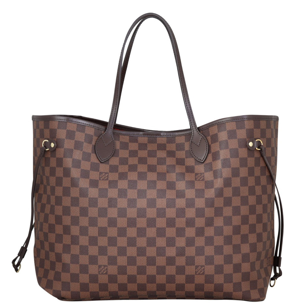 Louis Vuitton Neverfull GM Damier Ebene with Pouch