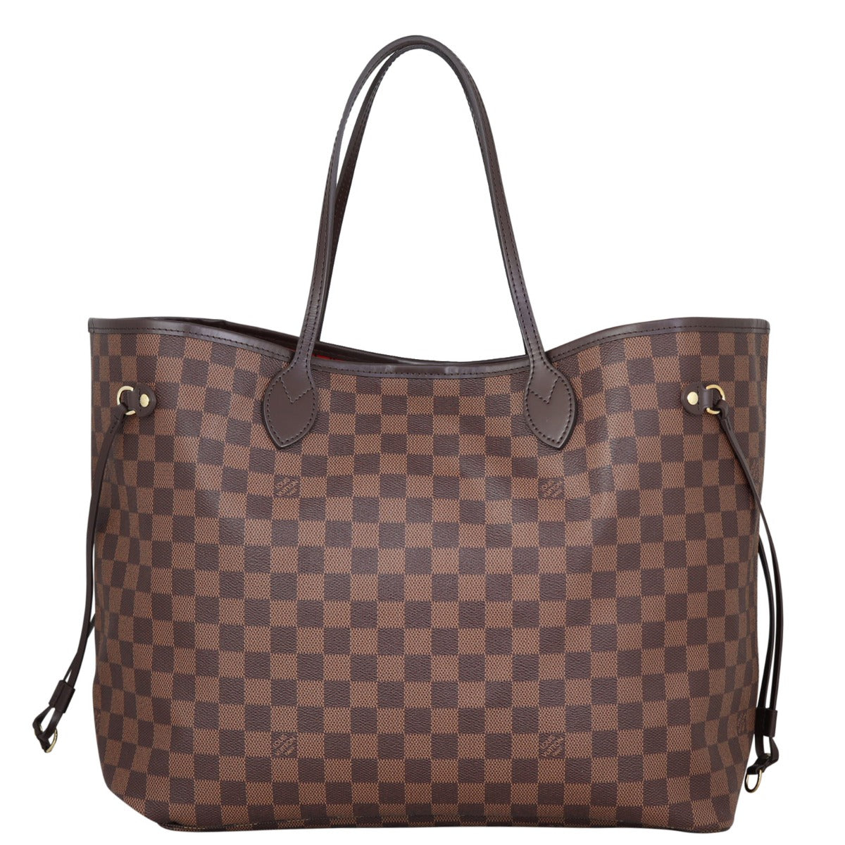 Louis Vuitton Neverfull GM Damier Ebene with Pouch