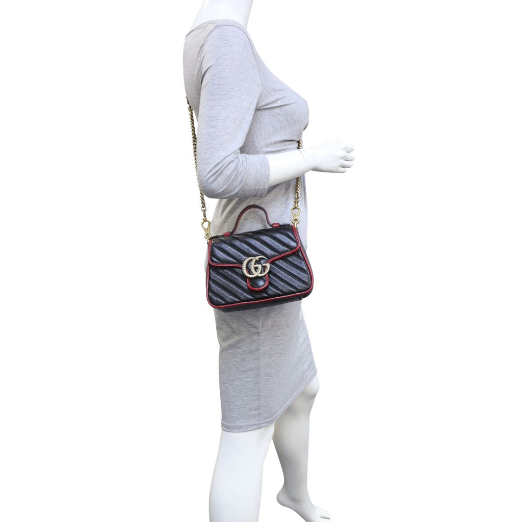 Gucci GG Marmont Top Handle Bag Mini