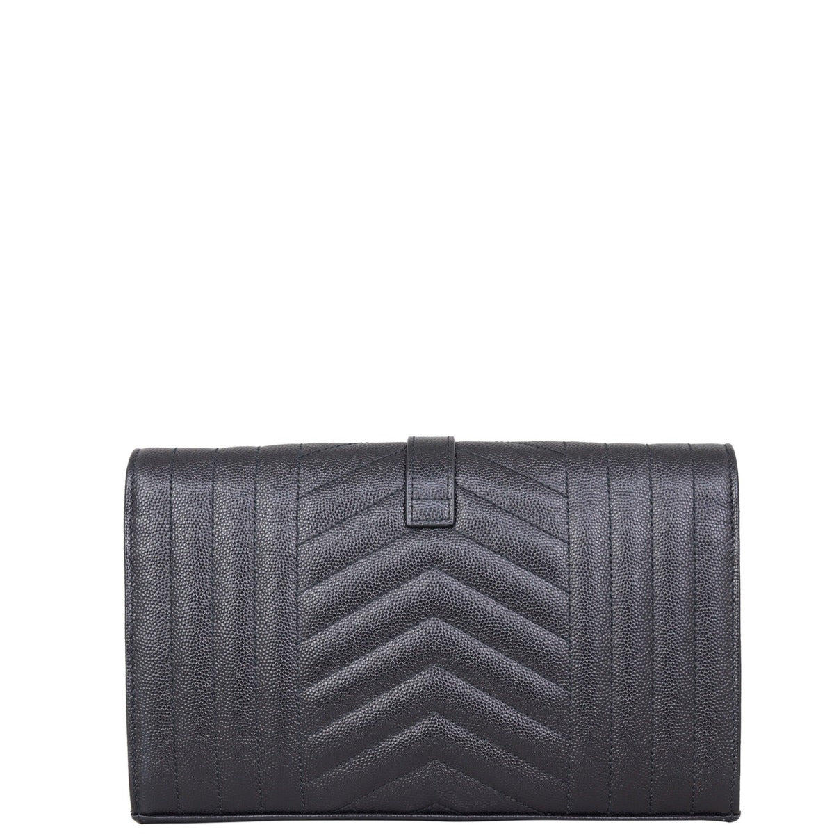 Saint Laurent Monogram Mix Matelasse Envelope Wallet on Chain