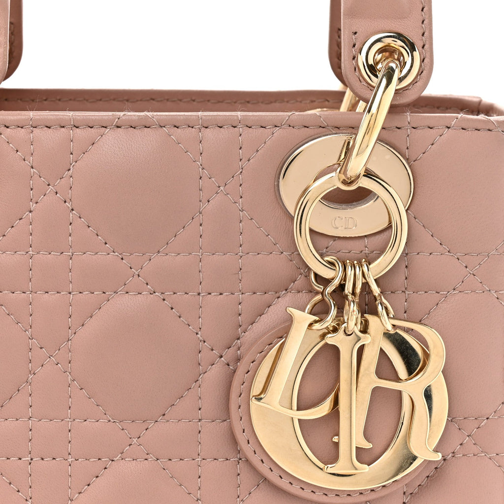 Lambskin Cannage Small My ABCDior Lady Dior Fard