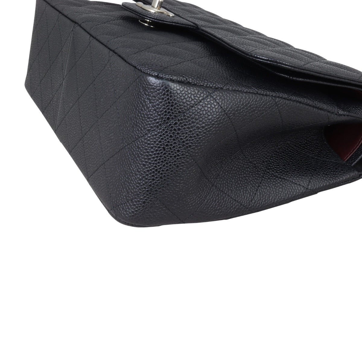 Chanel Classic Double Flap Jumbo | Black Caviar SHW