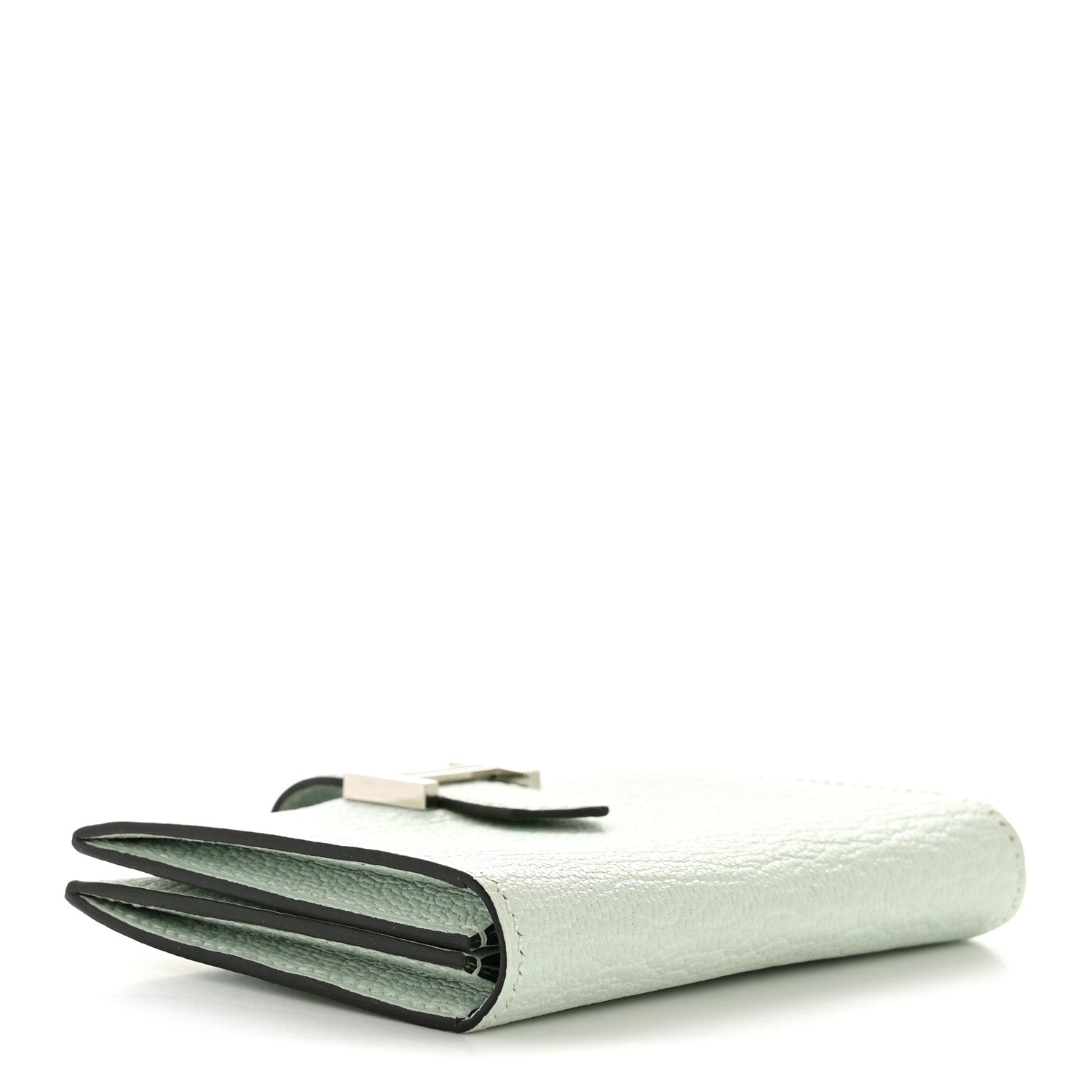 Chevre Mysore Bearn  Holder Wallet Vert Peppermint