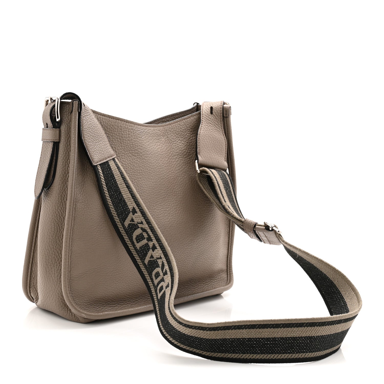 Vitello Daino Soft Hobo Messenger Bag Argilla