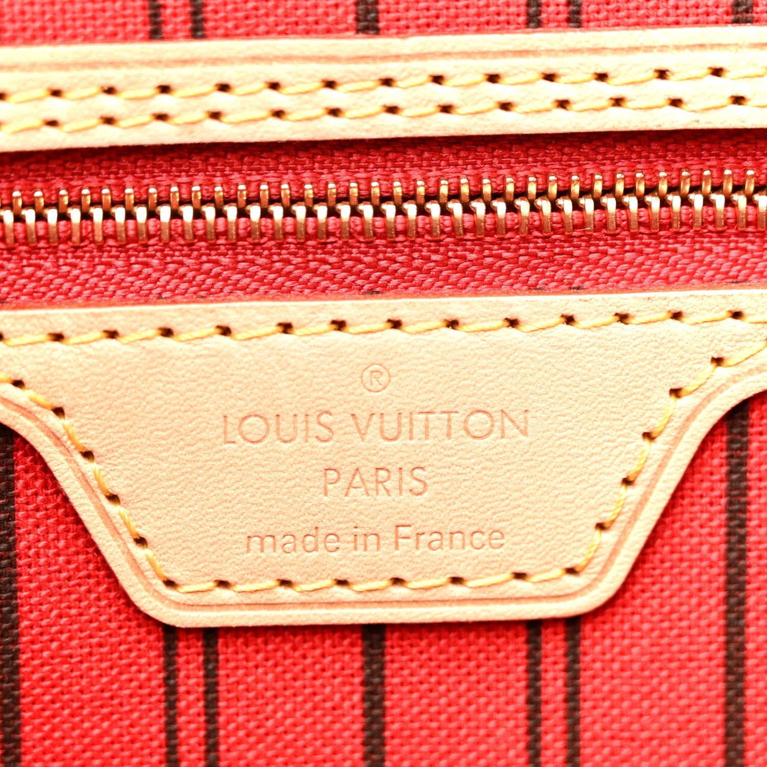 Monogram Neo Neverfull MM Cherry