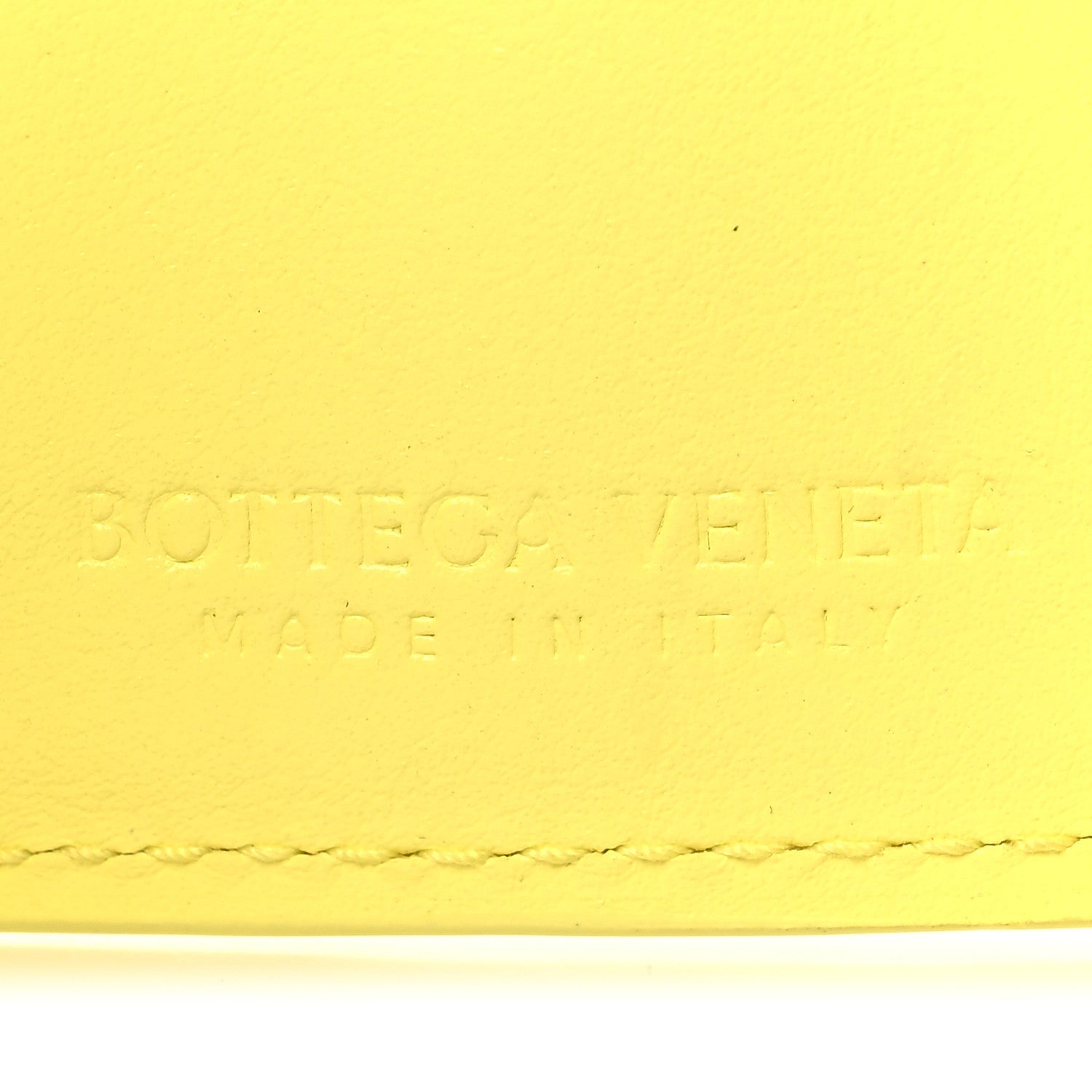 Nappa Intrecciato Trifold Wallet Ice Cream