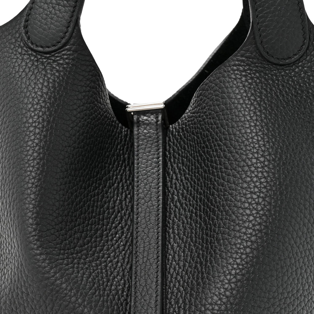 Taurillon Clemence Picotin Lock 22 MM Black