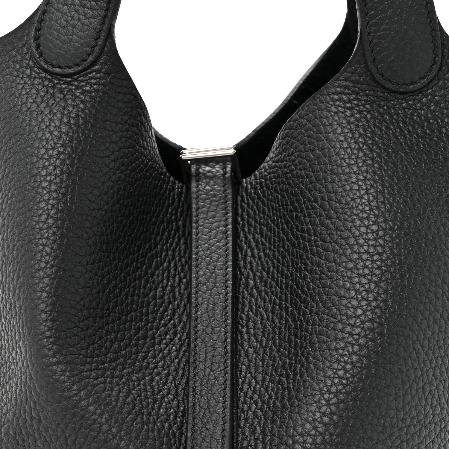 Taurillon Clemence Picotin Lock 22 MM Black