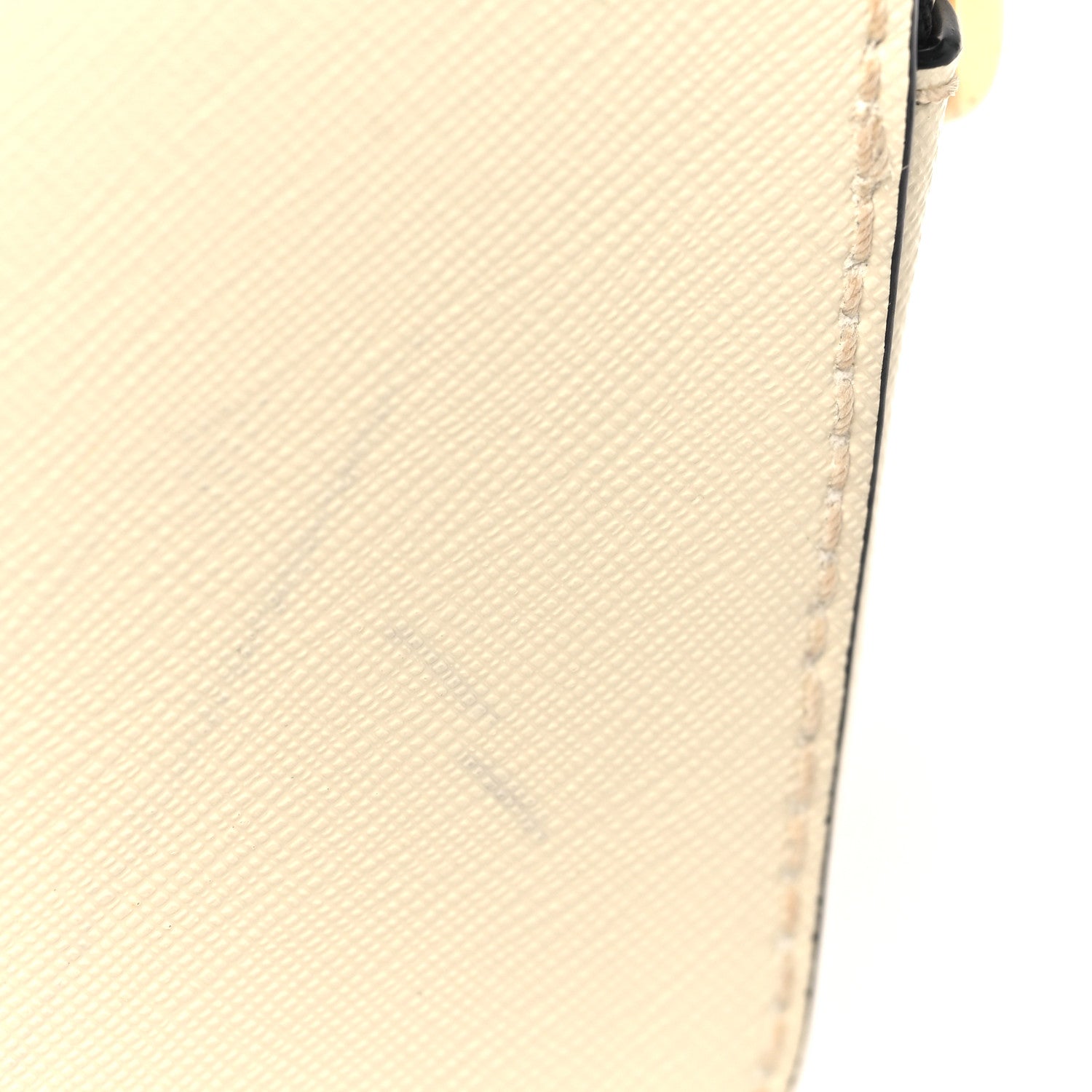 Saffiano Small Snapshot Camera Bag Cloud White Multicolor