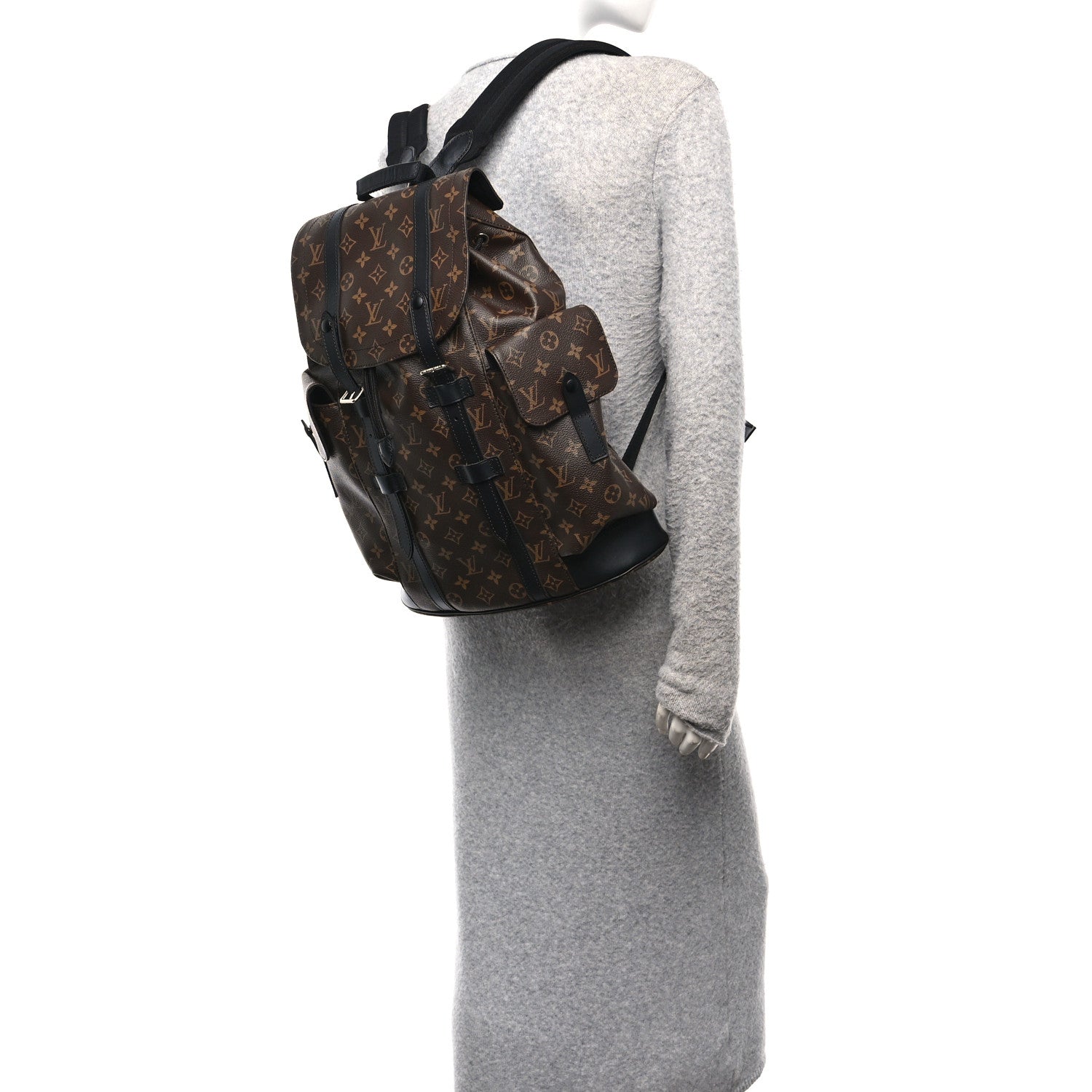 Monogram Macassar Christopher PM Backpack