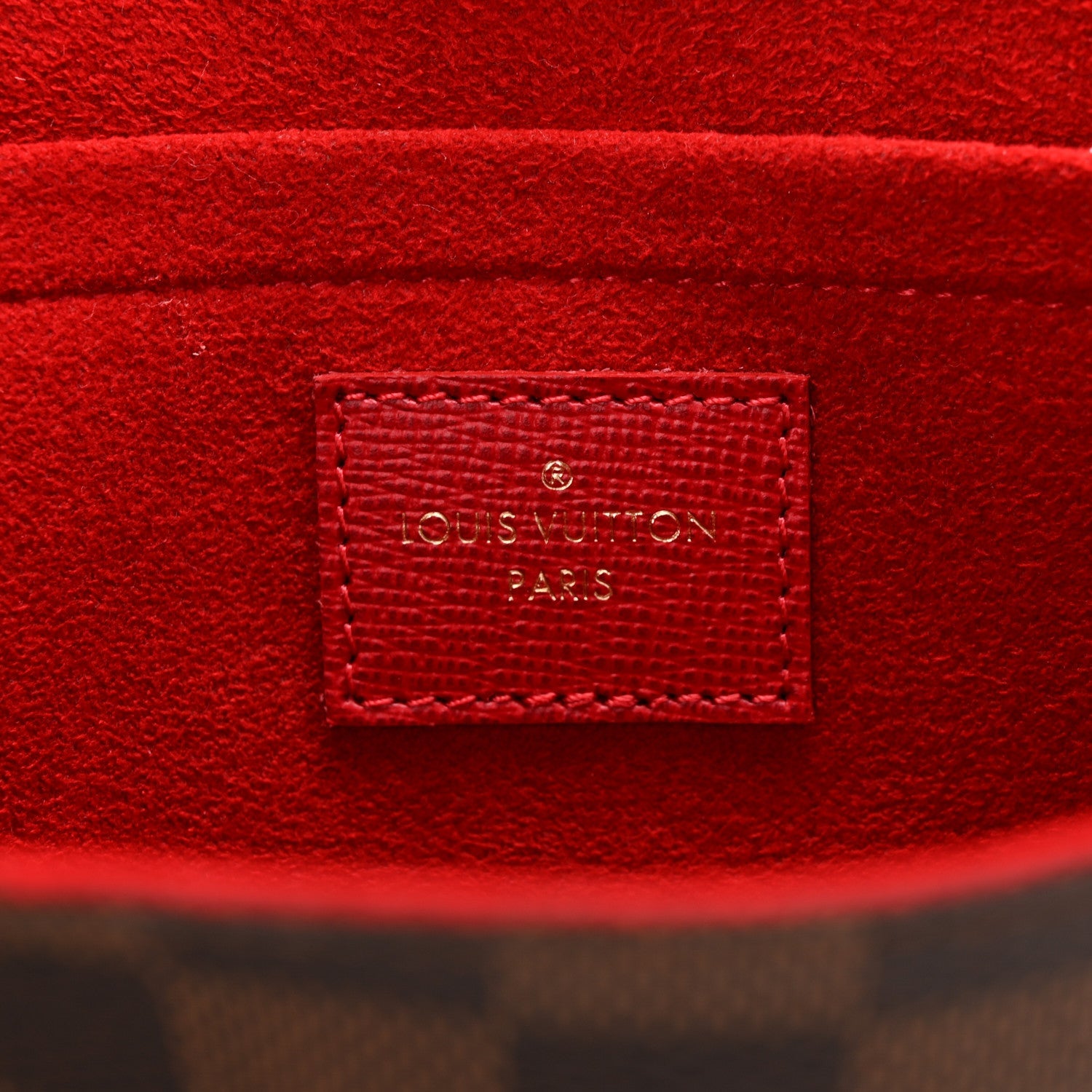 Damier Ebene Pochette Felicie Chain Wallet