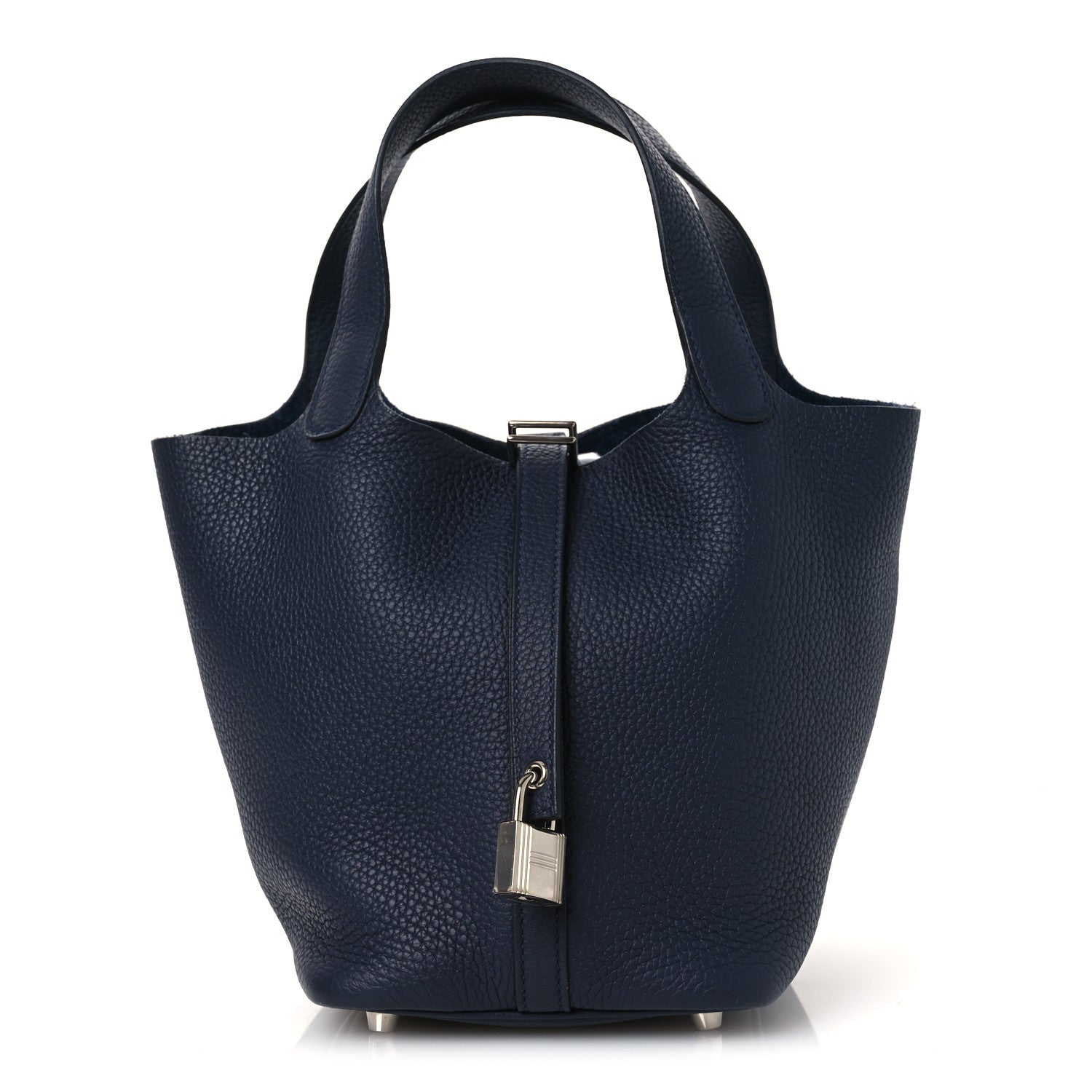 Taurillon Clemence Picotin Lock 18 PM Bleu Nuit