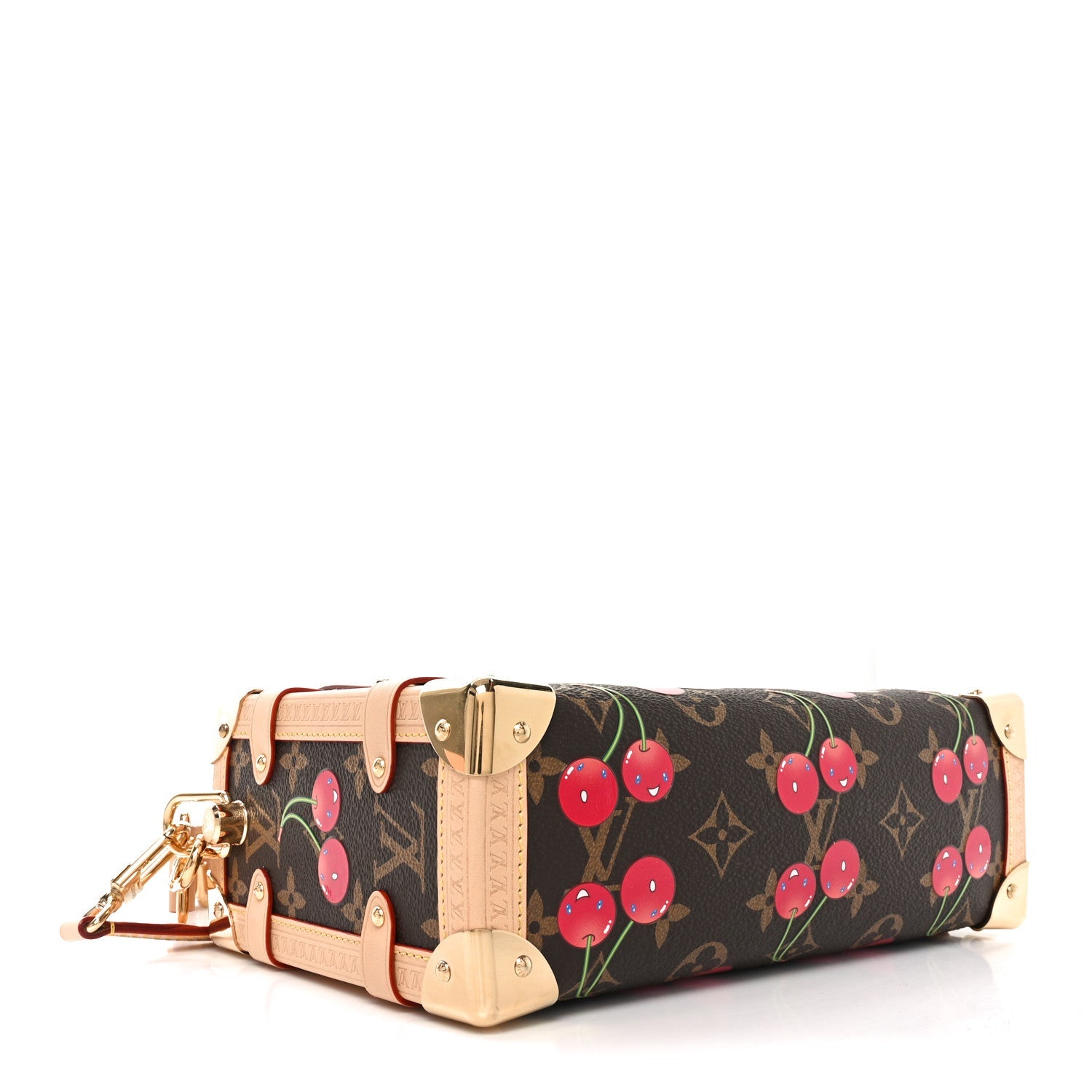 LV X TM Monogram Cerises Side Trunk MM