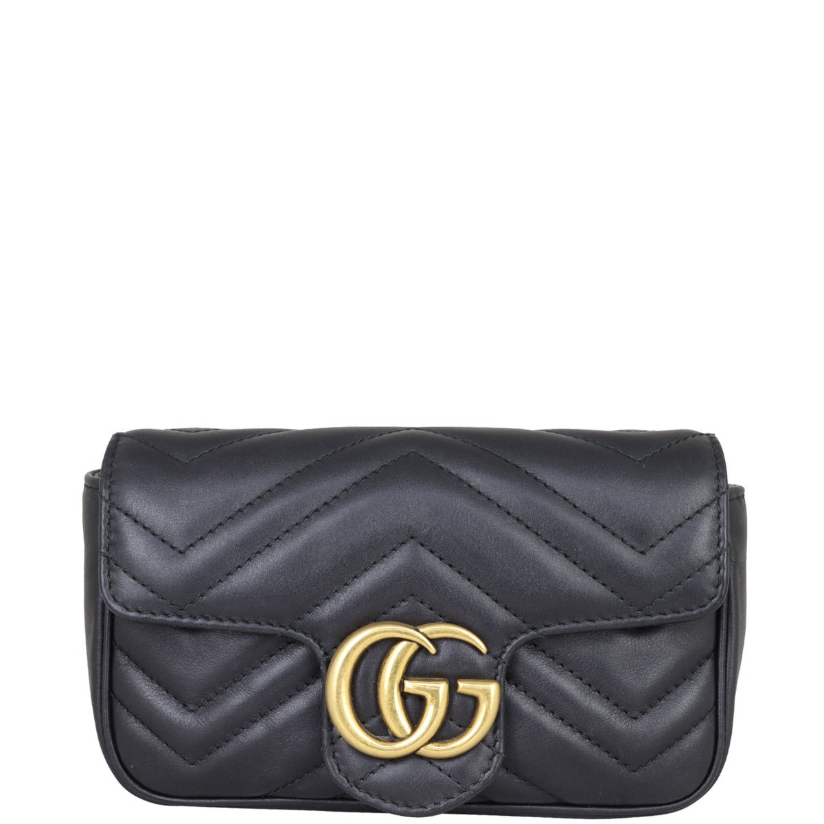 Gucci GG Marmont Matelasse Super Mini Shoulder Bag