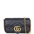 Gucci GG Marmont Matelasse Super Mini Shoulder Bag