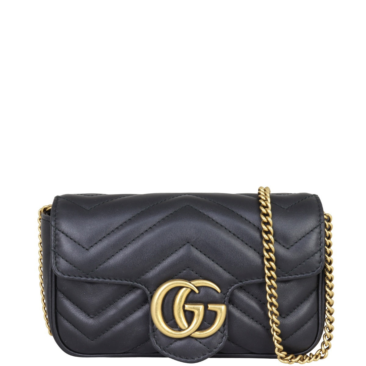 Gucci GG Marmont Matelasse Super Mini Shoulder Bag