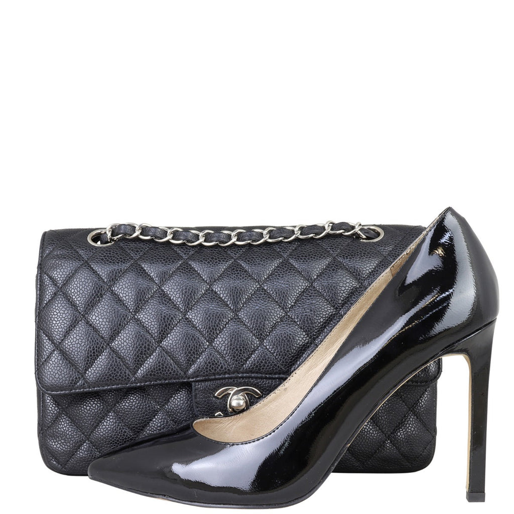 Chanel Classic Double Flap Medium |Silver Hardware 12 Series