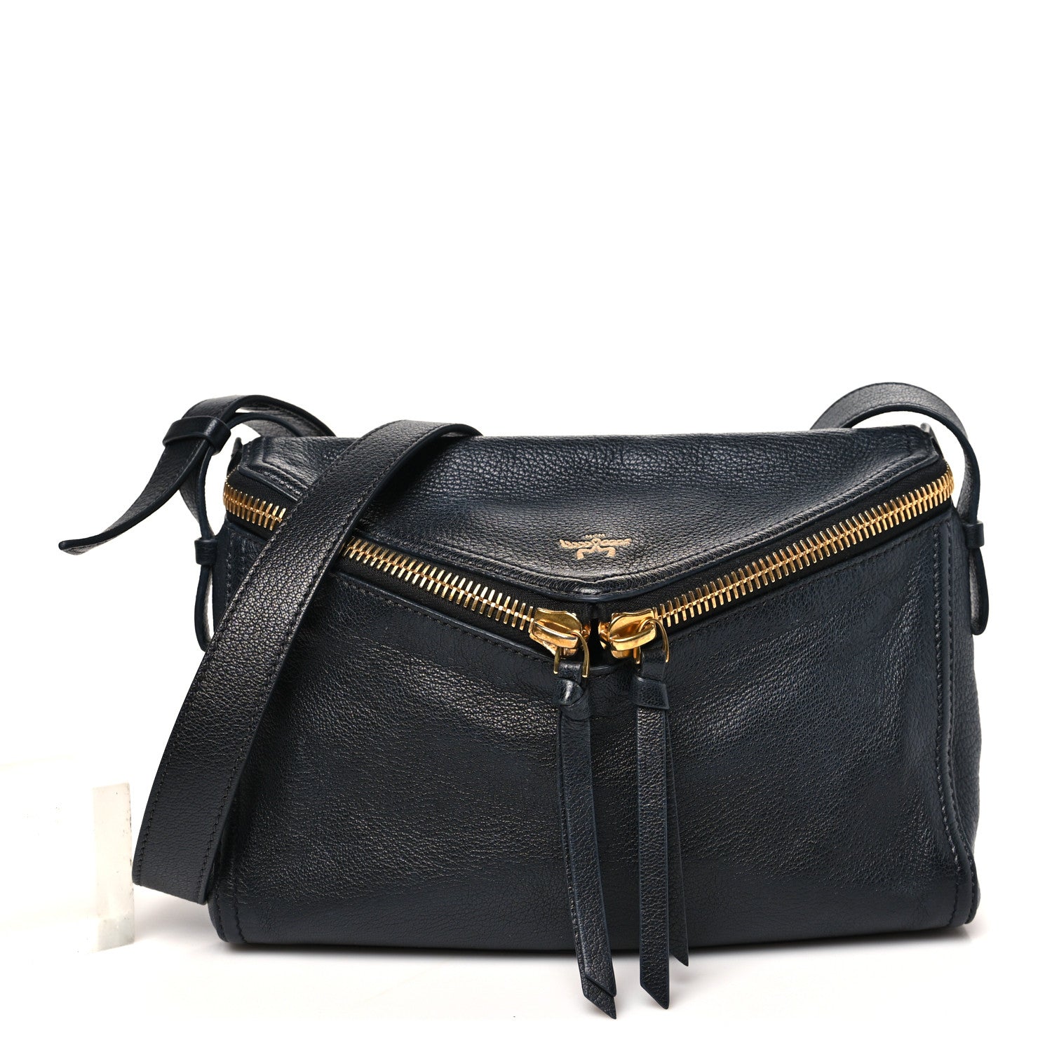 Goatskin Diamant 3D Shoulder Bag Black