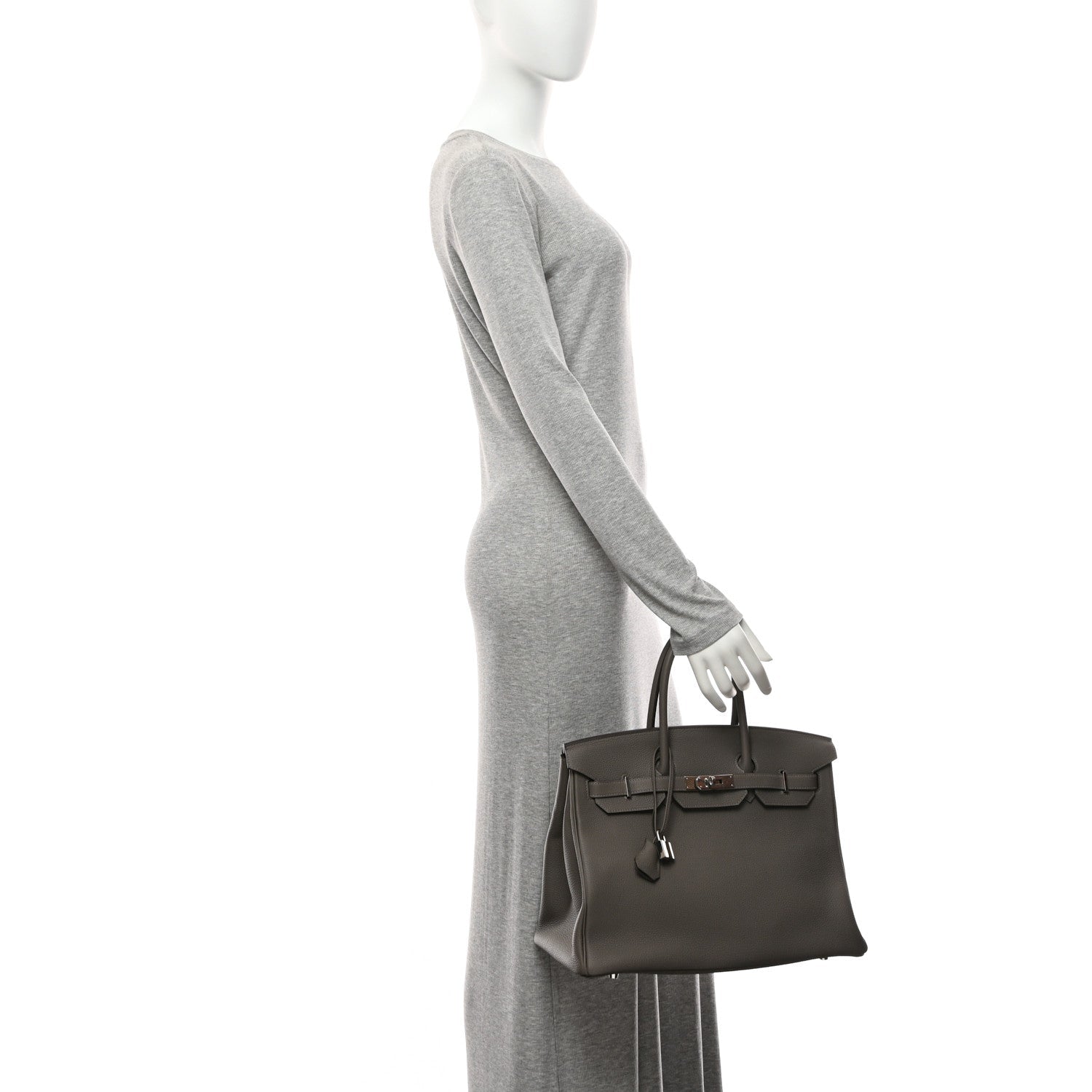 Togo Birkin 35 Etain