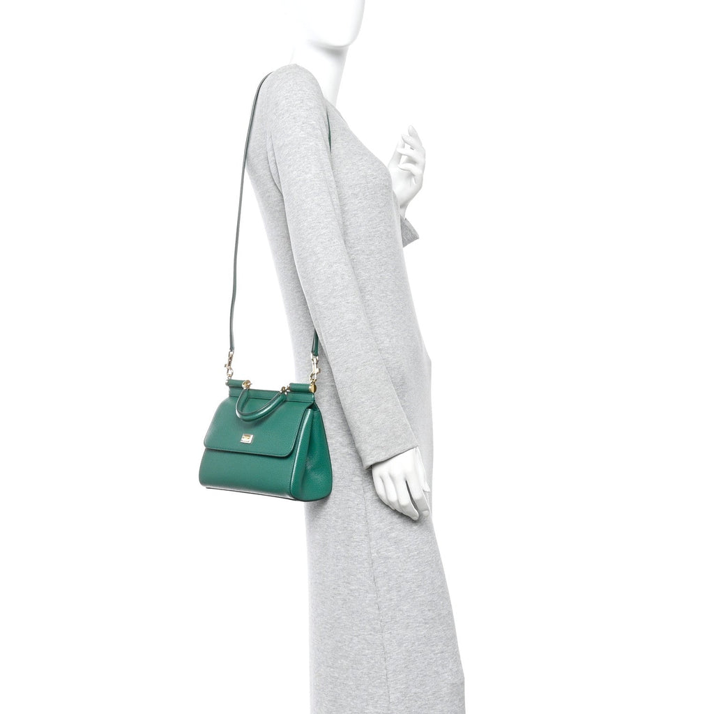 Dauphine Small Miss Sicily Satchel Green