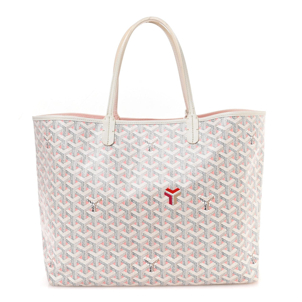 Goyardine Saint Louis Claire Voie PM White Pink