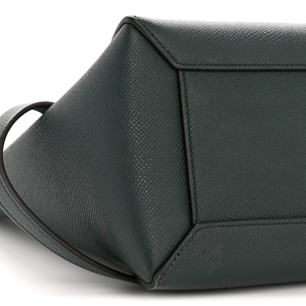 Grained Calfskin Micro Belt Bag Amazone